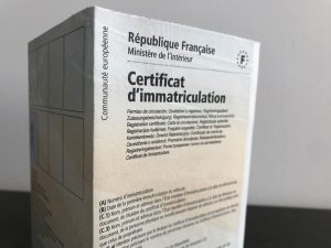 carte grise