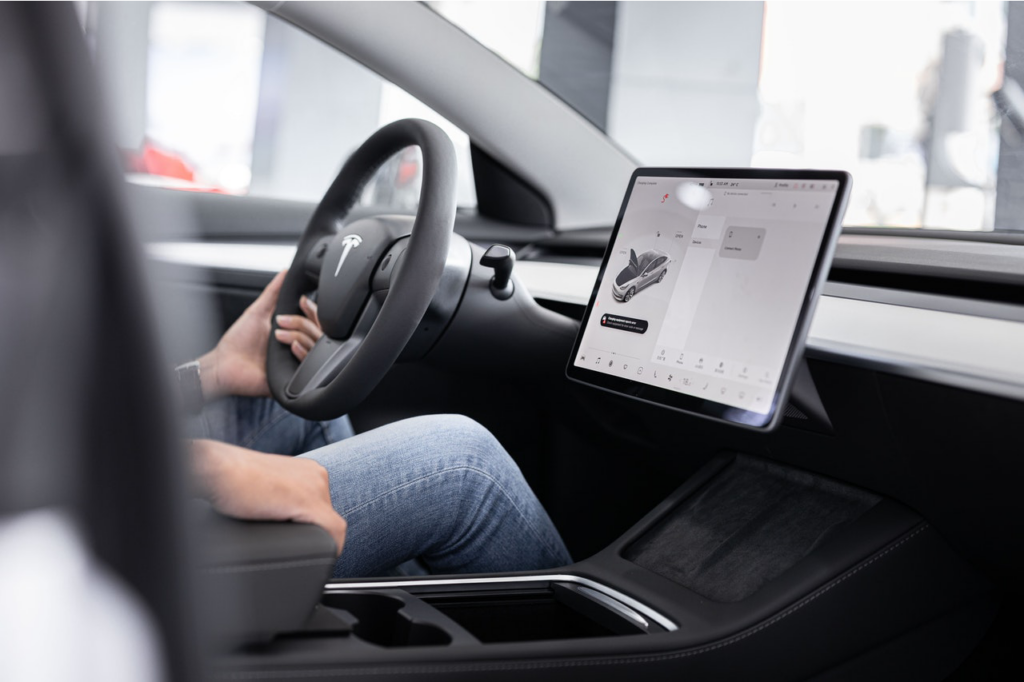 interieur tesla