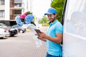 Utilitaire fleuriste