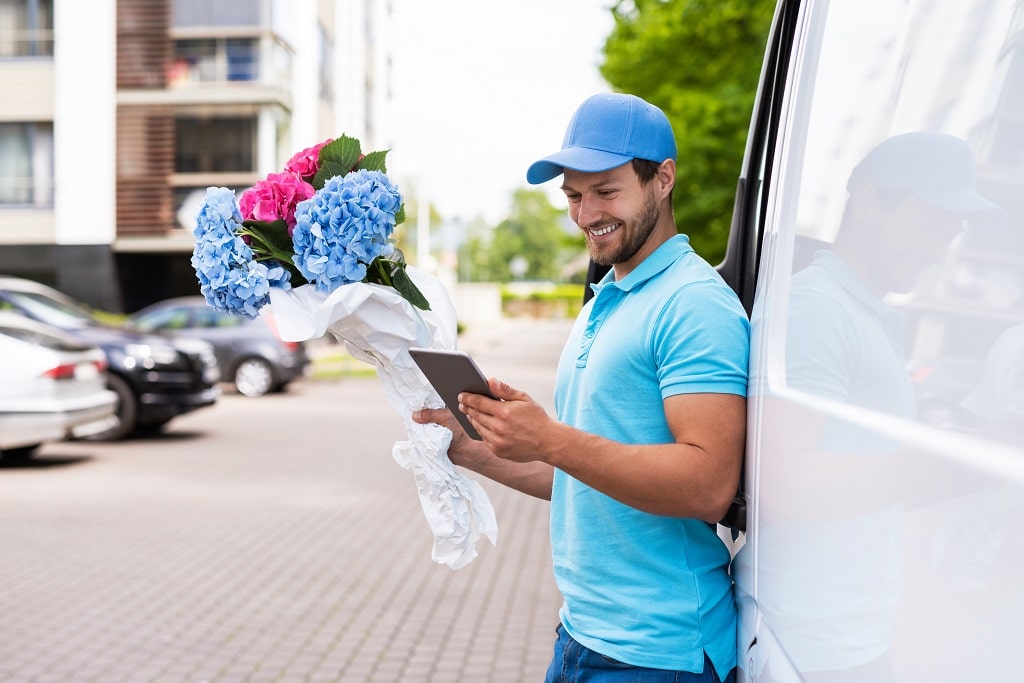 Utilitaire fleuriste