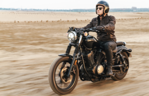 moto désert